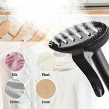 Load image into Gallery viewer, 1500W Garment Steamer for Cloth with 1.8L Detachable Water Tank-White
