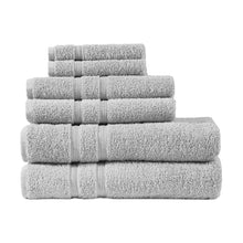 Load image into Gallery viewer, Aegean 100% Turkish Cotton 6 Piece Towel Set 5DS73-0234 By Olliix

