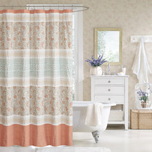 Load image into Gallery viewer, Madison Park Dawn Cotton Shower Curtain -72X72" MP70-3038 By Olliix

