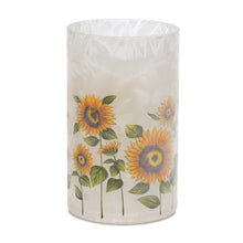 Load image into Gallery viewer, Glass Sunflower Candle Holder (Set of 3)
