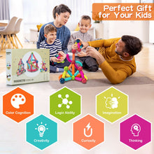 Load image into Gallery viewer, 88 Pieces Magnetic Balls and Rods Set Building Blocks Set For Kids over 3 Years

