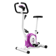 Load image into Gallery viewer, Stationary Fitness Cardio Upright Exercise Bike-Purple
