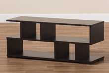 Load image into Gallery viewer, Baxton Studio Arne Modern and Contemporary Dark Brown Finished Wood TV Stand
