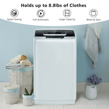 Load image into Gallery viewer, 8.8 lbs Portable Full-Automatic Laundry Washing Machine with Drain Pump
