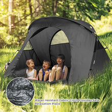 Load image into Gallery viewer, 2-Person Outdoor Camping Tent with External Cover-Gray
