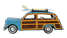 Load image into Gallery viewer, 1949 Ford Wagon Car W/Two Surfboards
