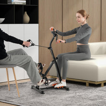 Load image into Gallery viewer, Adjustable LCD Pedal Exercise Bike with Massage-Yellow
