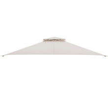 Load image into Gallery viewer, 10 x 12 Feet Gazebo Replacement Top with Air Vent and Drainage Holes-Beige
