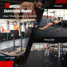 Load image into Gallery viewer, Multifunctional Dip Stand with Foam Handles for Home Gym
