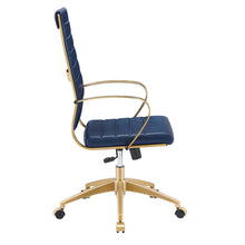 Load image into Gallery viewer, Jive Gold Stainless Steel Highback Office Chair by Modway
