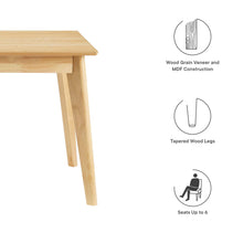 Load image into Gallery viewer, Oracle 59" Rectangle Dining Table by Modway
