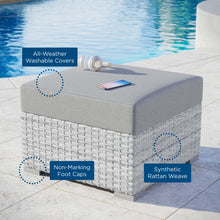 Load image into Gallery viewer, Convene Outdoor Patio Ottoman by Modway
