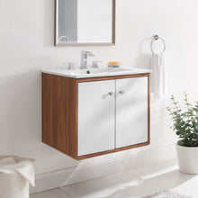 Load image into Gallery viewer, Transmit 24" Wall-Mount Bathroom Vanity by Modway
