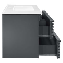 Load image into Gallery viewer, Render 36" Wall-Mount Bathroom Vanity by Modway
