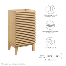 Load image into Gallery viewer, Render 18" Bathroom Vanity Cabinet (Sink Basin Not Included) by Modway
