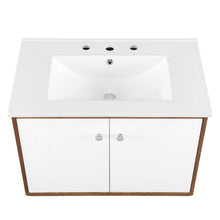 Load image into Gallery viewer, Transmit 30" Wall-Mount Bathroom Vanity by Modway
