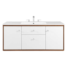Load image into Gallery viewer, Transmit 48" Wall-Mount Bathroom Vanity by Modway
