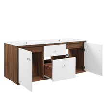 Load image into Gallery viewer, Transmit 48" Wall-Mount Bathroom Vanity by Modway

