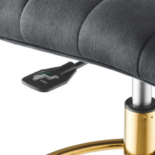 Load image into Gallery viewer, Ripple Armless Performance Velvet Drafting Chair by Modway
