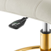 Load image into Gallery viewer, Prim Armless Performance Velvet Drafting Chair by Modway
