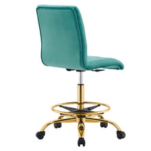 Load image into Gallery viewer, Prim Armless Performance Velvet Drafting Chair by Modway
