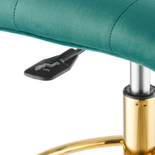 Load image into Gallery viewer, Prim Armless Performance Velvet Drafting Chair by Modway
