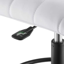 Load image into Gallery viewer, Ripple Armless Vegan Leather Drafting Chair by Modway
