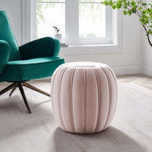 Load image into Gallery viewer, Celebrate Channel Tufted Performance Velvet Ottoman by Modway
