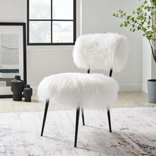 Load image into Gallery viewer, Skylar Sheepskin Chair by Modway
