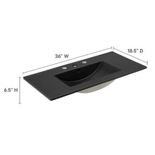 Load image into Gallery viewer, Cayman 36" Bathroom Sink by Modway
