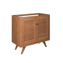 Load image into Gallery viewer, Birdie 36" Teak Wood Bathroom Vanity Cabinet (Sink Basin Not Included) by Modway
