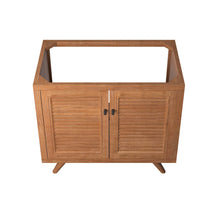 Load image into Gallery viewer, Birdie 36" Teak Wood Bathroom Vanity Cabinet (Sink Basin Not Included) by Modway
