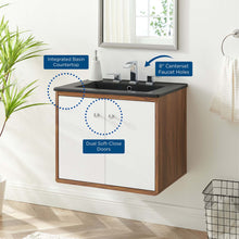 Load image into Gallery viewer, Transmit 24" Wall-Mount Bathroom Vanity by Modway
