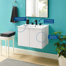 Load image into Gallery viewer, Maybelle 24" Wall-Mount Bathroom Vanity by Modway
