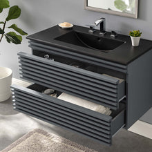 Load image into Gallery viewer, Render 36" Wall-Mount Bathroom Vanity by Modway
