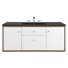 Load image into Gallery viewer, Transmit 48" Wall-Mount Bathroom Vanity by Modway
