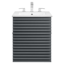 Load image into Gallery viewer, Render 18" Wall-Mount Bathroom Vanity by Modway
