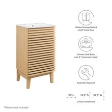 Load image into Gallery viewer, Render 18" Bathroom Vanity Cabinet by Modway
