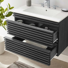 Load image into Gallery viewer, Render 30" Wall-Mount Bathroom Vanity by Modway
