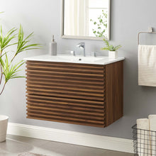 Load image into Gallery viewer, Render 30" Wall-Mount Bathroom Vanity by Modway
