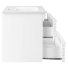 Load image into Gallery viewer, Render 30" Wall-Mount Bathroom Vanity by Modway
