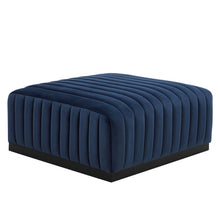 Load image into Gallery viewer, Conjure Channel Tufted Performance Velvet Ottoman by Modway
