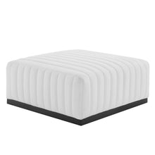 Load image into Gallery viewer, Conjure Channel Tufted Upholstered Fabric Ottoman by Modway
