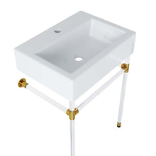 Load image into Gallery viewer, Redeem 24" Acrylic Wall-Mount Bathroom Vanity by Modway
