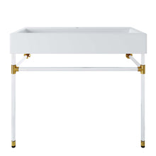 Load image into Gallery viewer, Redeem 40" Acrylic Wall-Mount Bathroom Vanity by Modway
