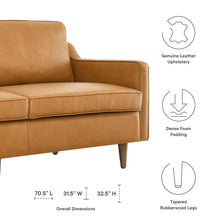 Load image into Gallery viewer, Impart Genuine Leather Sofa by Modway

