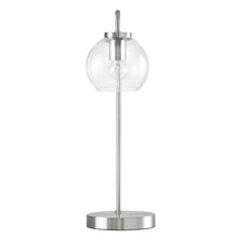 Load image into Gallery viewer, Silo Glass Globe Glass and Metal Table Lamp by Modway

