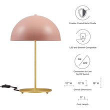 Load image into Gallery viewer, Ideal Metal Table Lamp by Modway
