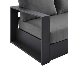 Load image into Gallery viewer, Tahoe Outdoor Patio Powder-Coated Aluminum Sofa by Modway

