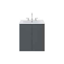 Load image into Gallery viewer, Bryn 24" Wall-Mount Bathroom Vanity by Modway
